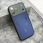 Maska / futrola COLOR METAL Magsafe za iPhone 17 Pro Max (6.9) crna (MS).