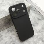Silikonska maska / futrola Pro Camera za iPhone 17 Pro crna (MS).