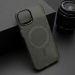 Maska / futrola SPARKLING MagSafe za iPhone 13 (6.1) crna (MS).