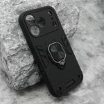 Maska / futrola Square ring za iPhone 17 Pro crna (MS).