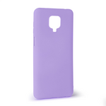 Silikonska maska / futrola Teracell Giulietta za Xiaomi Redmi Note 9 Pro/Note 9 Pro Max/Note 9S mat ljubicasta.