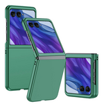 Maska / futrola Flip za Motorola Razr 50 Ultra tamno zelena.