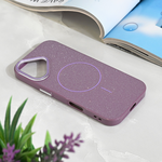 Maska / futrola Magsafe Sparkle Dust za iPhone 17 6.3 ljubicasta.