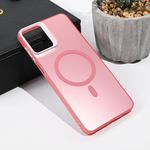 Maska / futrola Magsafe providna za Samsung A075F Galaxy A07 roze.