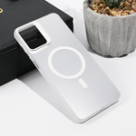 Maska / futrola Magsafe providna za Samsung A075F Galaxy A07 srebrna.