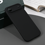 Silikonska maska / futrola ultra tanka za iPhone 17 Air mat crna.