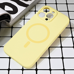 Maska / futrola Magsafe Pure color za iPhone 16 Pro Max 6.9 zuta.