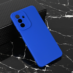 Silikonska maska / futrola Teracell Giulietta za Samsung A175 Galaxy A17 mat plava.