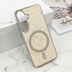 Maska / futrola GLAM GLOW MagSafe za Samsung S921 Galaxy S24 5G/Samsung S931 Galaxy S25 5G zlatna (MS).