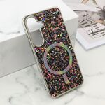 Maska / futrola GLAM GLOW MagSafe za Samsung S921 Galaxy S24 5G/Samsung S931 Galaxy S25 5G crna (MS).