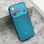Maska / futrola COLOR METAL Magsafe za iPhone 17 Pro plava (MS).