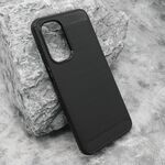 Silikonska maska / futrola BRUSHED za Samsung A175 Galaxy A17/A176B Galaxy A17 5G crna (MS).