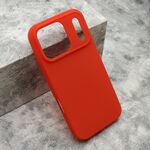 Maska / futrola GENTLE COLOR za iPhone 17 Pro crvena (MS).