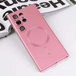 Maska / futrola Magsafe Chrome za Samsung S928B Galaxy S24 Ultra roze.