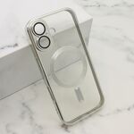 Maska / futrola CAMERA PROTECT MAGSAFE za iPhone 17 srebrna (MS).