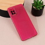 Maska / futrola Sparkle Dust za Samsung A515F Galaxy A51 bordo.