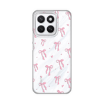 Silikonska maska / futrola print ultra tanka za Huawei Honor X8c Cute Bow.