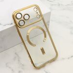 Maska / futrola CAMERA PROTECT MAGSAFE II za iPhone 17 Pro Max (6.9) zlatna (MS).