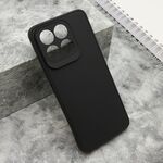 Maska / futrola Soft 3D camera za Huawei Honor X6c crna (MS).