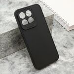 Maska / futrola Soft 3D camera za Huawei Honor X8c crna (MS).