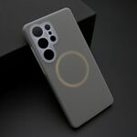 Maska / futrola PASTEL COLOR MagSafe za Samsung S938 Galaxy S25 Ultra 5G siva (MS).