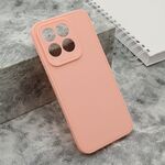 Maska / futrola Soft 3D camera za Huawei Honor X8c roze (MS).