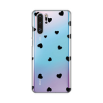 Silikonska maska / futrola print ultra tanka za Huawei P30 Pro Hearts.