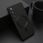 Maska / futrola ELEGANT MAGSAFE za Samsung S931 Galaxy S25 5G crna (MS).