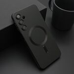 Maska / futrola ELEGANT MAGSAFE za Samsung A166 Galaxy A16 5G crna (MS).