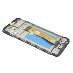 LCD displej za Samsung A025 Galaxy A02s + Touch screen + frame crni (161mm-zuti flet) original EU (GH81-20181A) (MS).