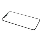 Staklo touchscreen-a za iPhone 12 Pro Max + OCA (Crown Quality) crni (MS).