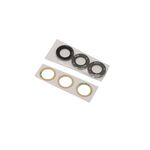 Staklo kamere za Samsung A245/Galaxy A24 (set 3 stakla) (MS).