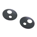 Staklo kamere za Huawei Honor 70 5G crni (MS).