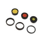 Staklo kamere za Iphone 15 Pro crni Titanium (MS).