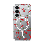 Maska / futrola print Magsafe za Samsung S931 Galaxy S25 Cute Cherries.