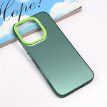 Maska / futrola providna za Huawei Honor 400 Lite zelena.