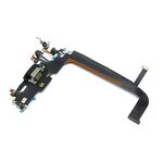 Flet kabl za Iphone 13 Pro Max + konektor punjenja crni (MS).