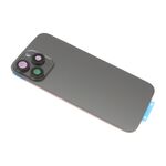 Poklopac baterije za iPhone 16 Pro Max crni (MS).