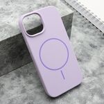 Maska / futrola FLEX MagSafe za iPhone 15 ljubicasta (MS).