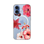 Maska / futrola print Magsafe za iPhone 17 Hibiscus.
