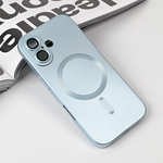 Maska / futrola Magsafe Chrome za iPhone 17 6.3 plava.