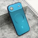 Maska / futrola COLOR METAL Magsafe za iPhone 17 Air plava (MS).