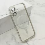 Maska / futrola CAMERA PROTECT MagSafe za iPhone 16 (6.1) srebrna (MS).