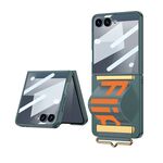 Maska / futrola STRAP CASE za Samsung F751B Galaxy Z Flip 7 5G zelena (GKK case) (MS).