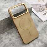 Maska / futrola LUX ultra tanka MagSafe za iPhone 17 Pro Max (6.9) krem (MS).