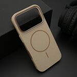 Maska / futrola JELLY MagSafe II za iPhone 17 Pro Max (6.9) zlatna (MS).