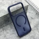 Maska / futrola SILKY MagSafe mat za iPhone 17 Pro plava (MS).
