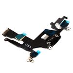 Flet kabl za Iphone 11 + konektor punjenja crni (MS).