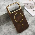 Maska / futrola LUX ultra tanka MagSafe za iPhone 17 Pro Max (6.9) bronza (MS).