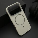 Maska / futrola JELLY MagSafe II za iPhone 17 Pro Max (6.9) siva (MS).